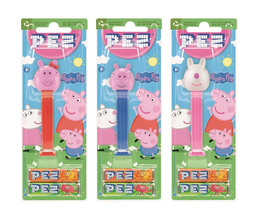 PEZ Peppa Pig + 2 Refills 17g