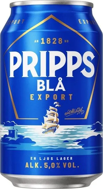 Pripps Blå Export 5% 24x330ml Can