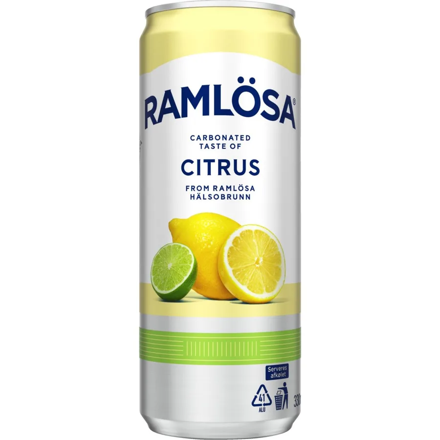 Ramlösa Carbonated Citrus 24x330ml Can