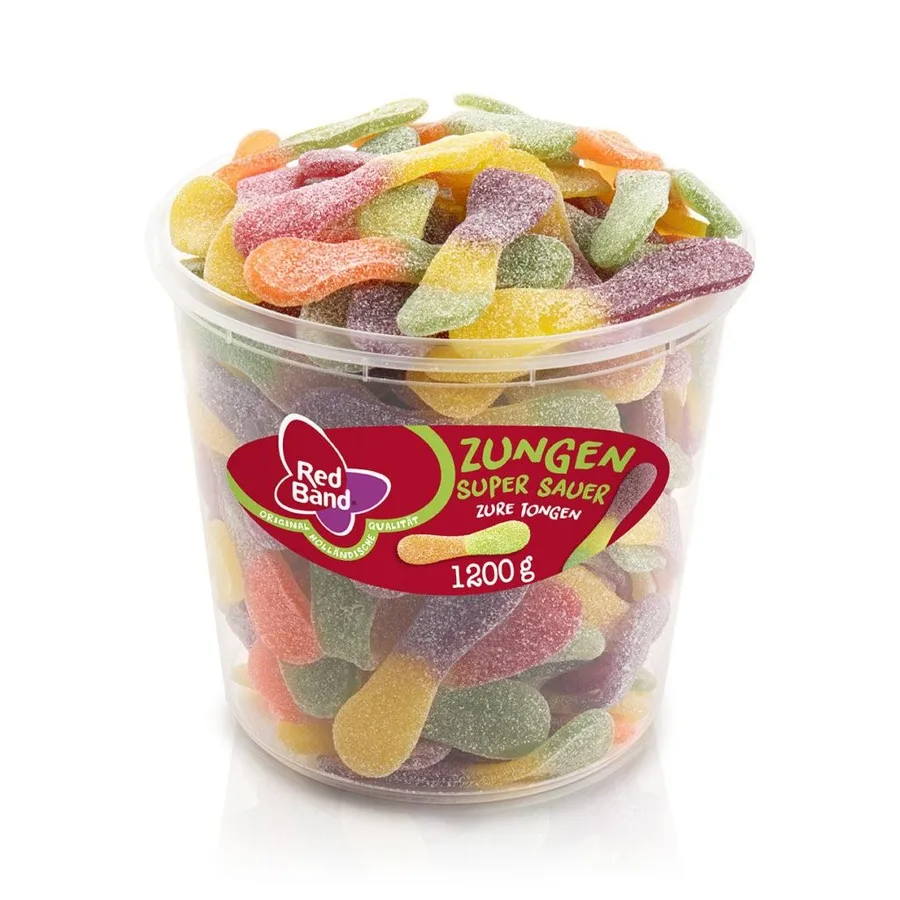 Red Band Zungen super sauer 100 pcs. 1,2kg
