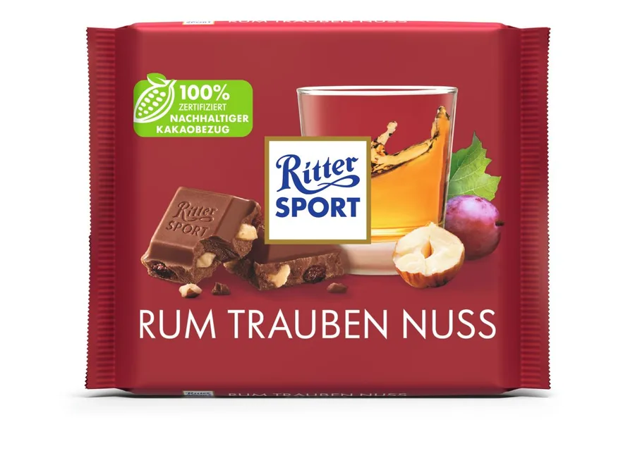Ritter Sport Rum Trauben Nuss 100g