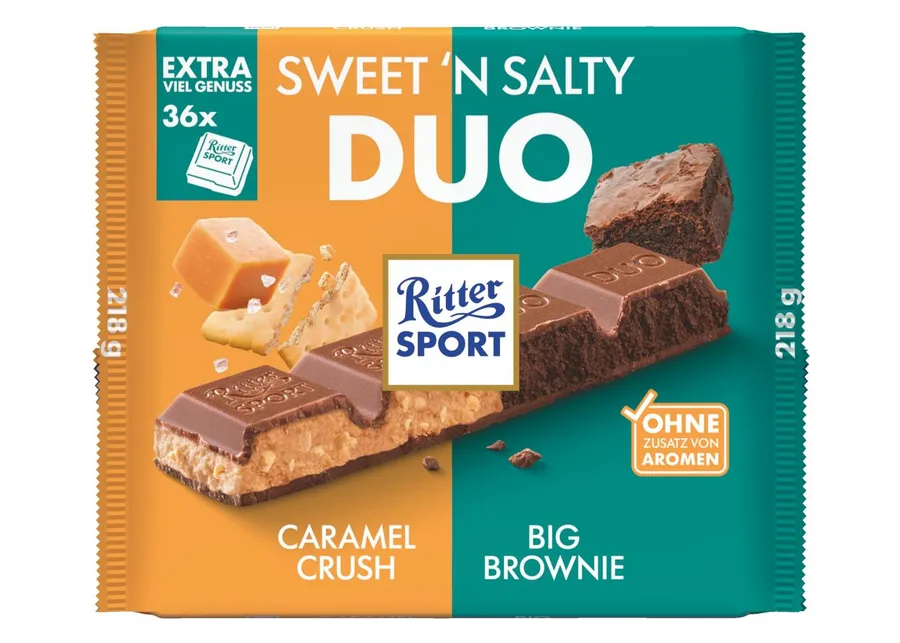 Ritter Sport Sweet 'N Salty Duo 218g