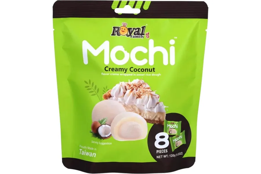 Royal Family Mochi Creamy Coconut Flavor 120g