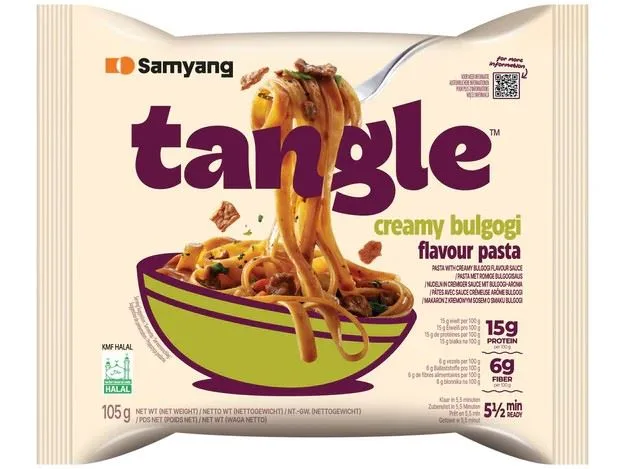 Samyang Tangle Creamy Bulgogi Flavour Pasta 105g