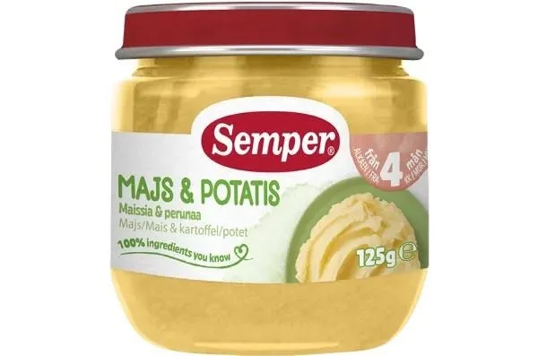 Semper Corn & Potato 4M 125g
