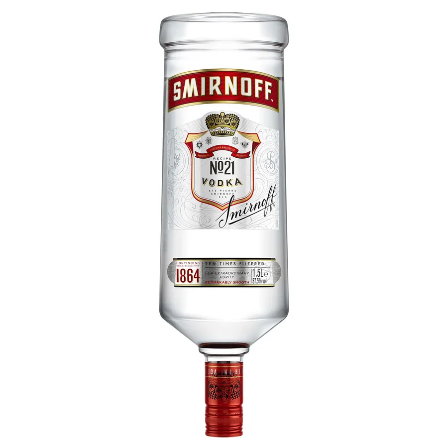 Smirnoff Vodka 37,5% - 1,5l
