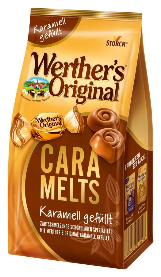 Storck Werther's Original Caramelts Karamell gefüllt 153g