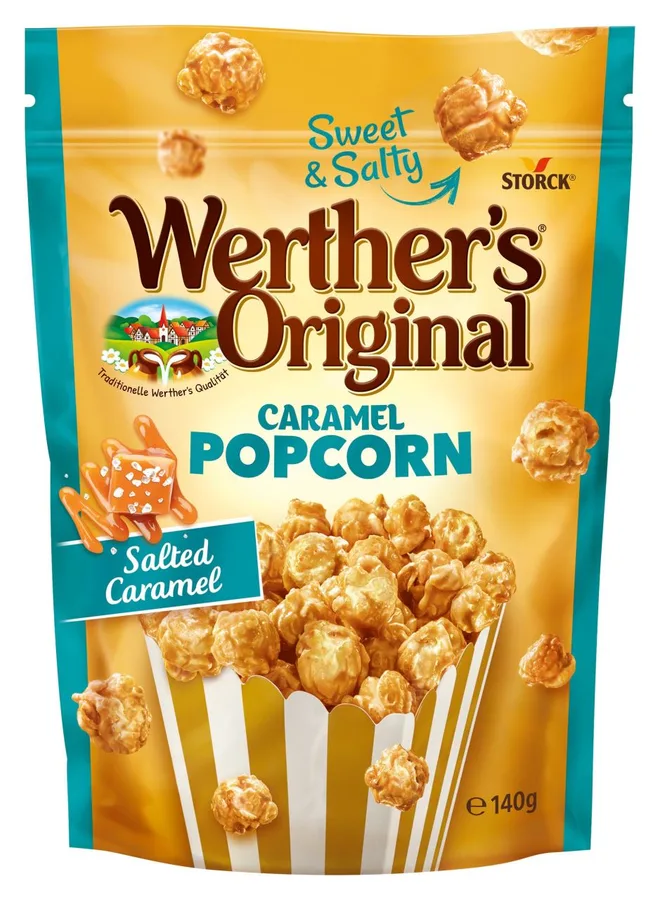 Storck Werther's Original Salted Caramel Popcorn 140g