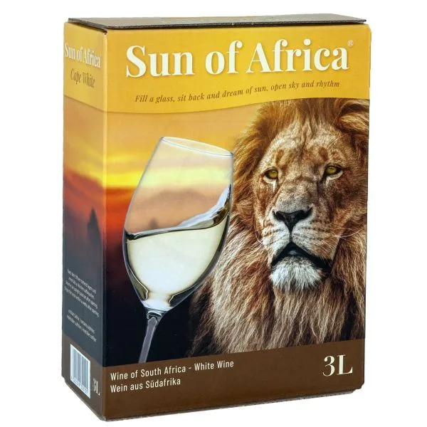 Sun of Africa Cape White 13% - 3l BiB Disp.