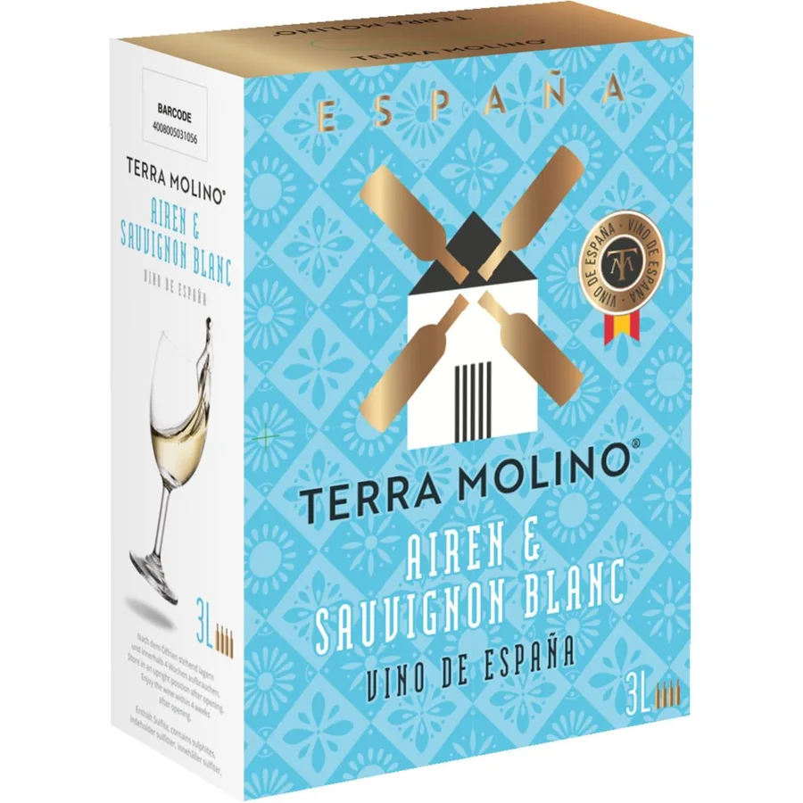 Terra Molino Airen & Sauvignon Blanc 10% - 3l BiB
