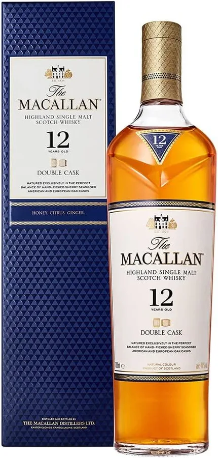 The Macallan Double Cask 12YO Whisky 40% - 0,7l