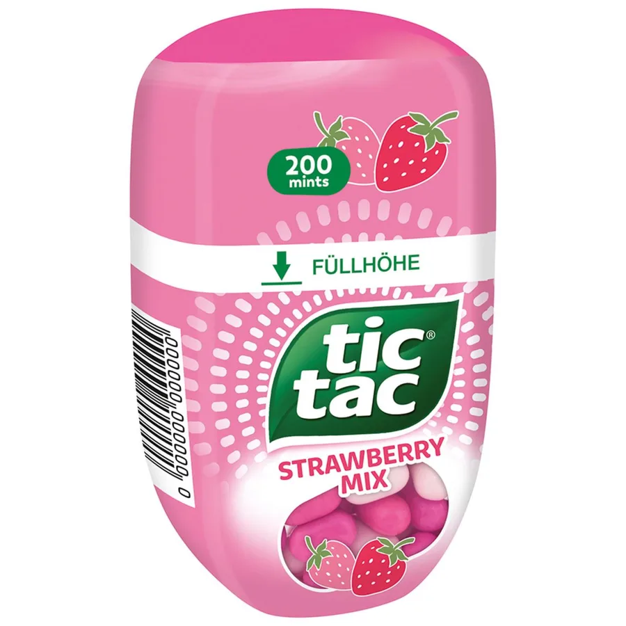 Tic Tac Strawberry Mix 200 pcs. 98g