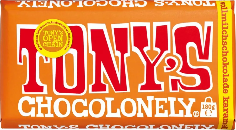 Tony's Chocolonely Vollmilch Karamell Meersalz 180g