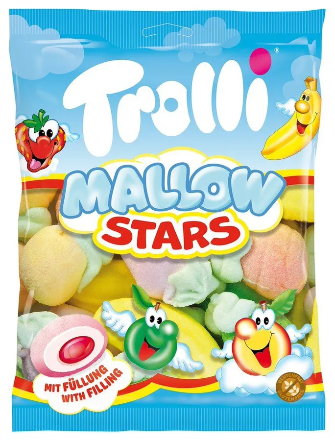 Trolli Mallow Stars 150g