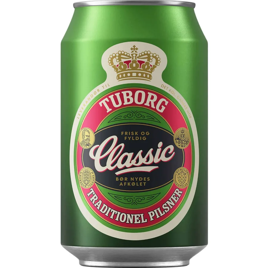 Tuborg Classic 4,6% 24x330ml Can