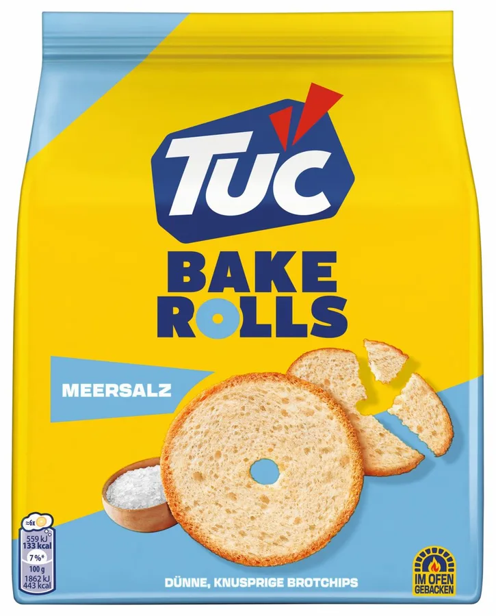 TUC Bake Rolls Meersalz 150g