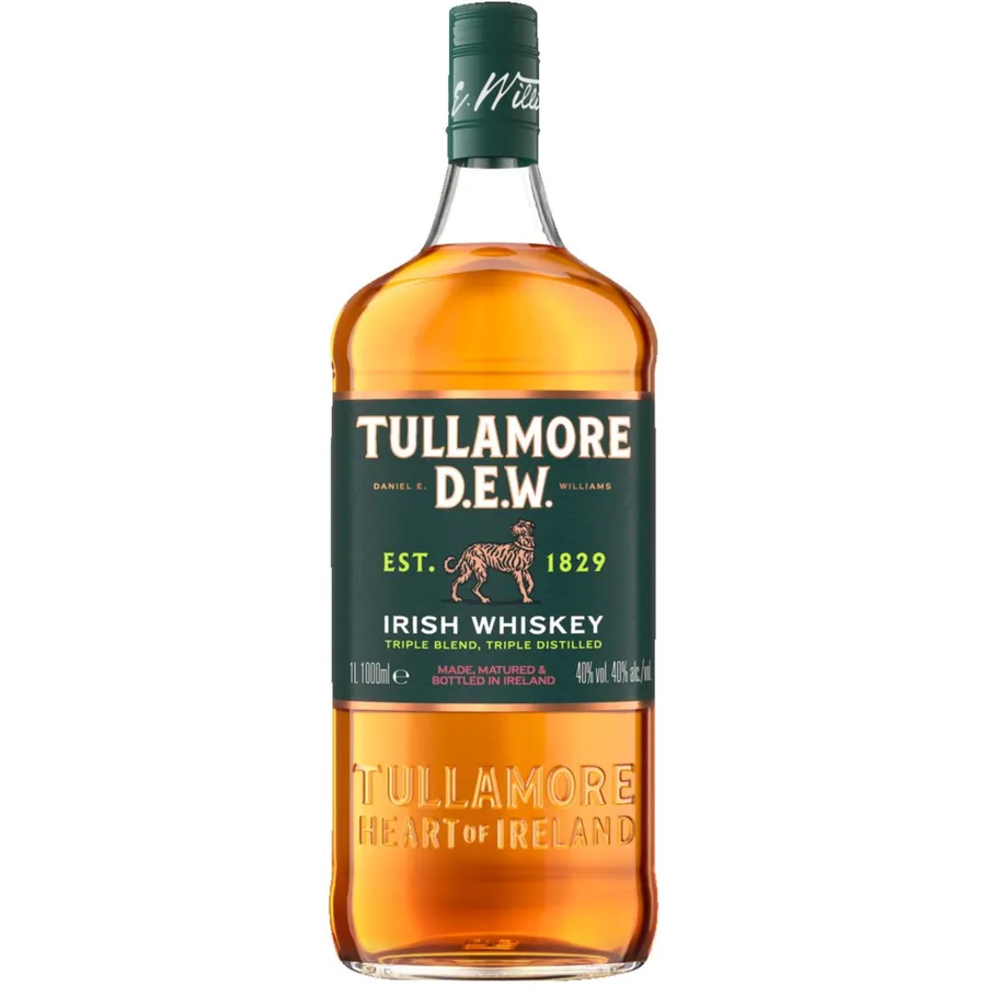 Tullamore Dew Irish Whiskey 40% - 1l