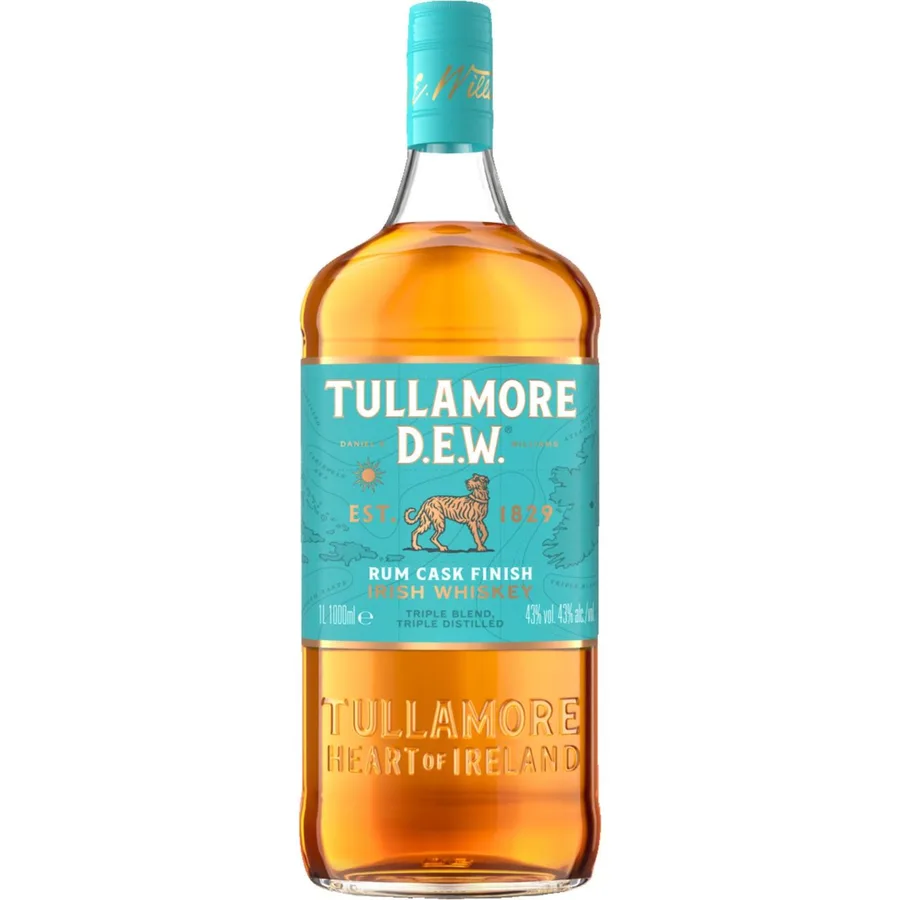 Tullamore Dew XO Caribbean Rum Cask Finish Irish Whiskey 43% - 1l