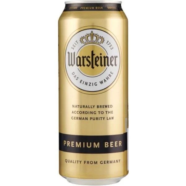 Warsteiner Premium Beer 4,8% 24x500ml Can