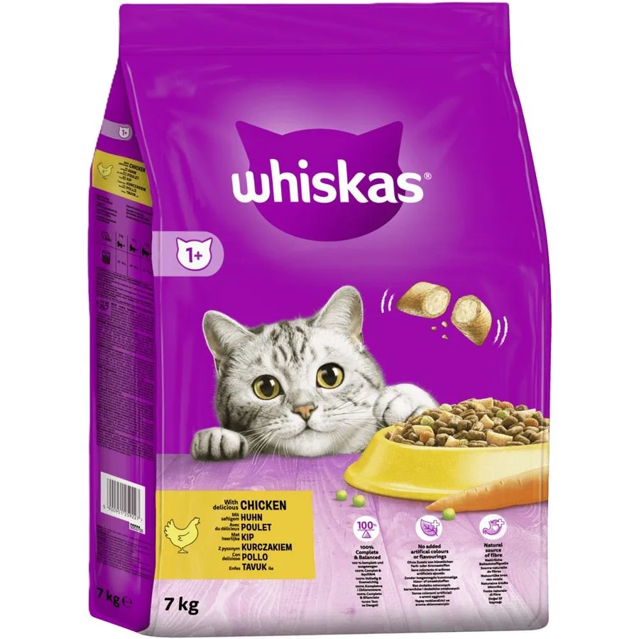 Whiskas 1+ Chicken 7kg
