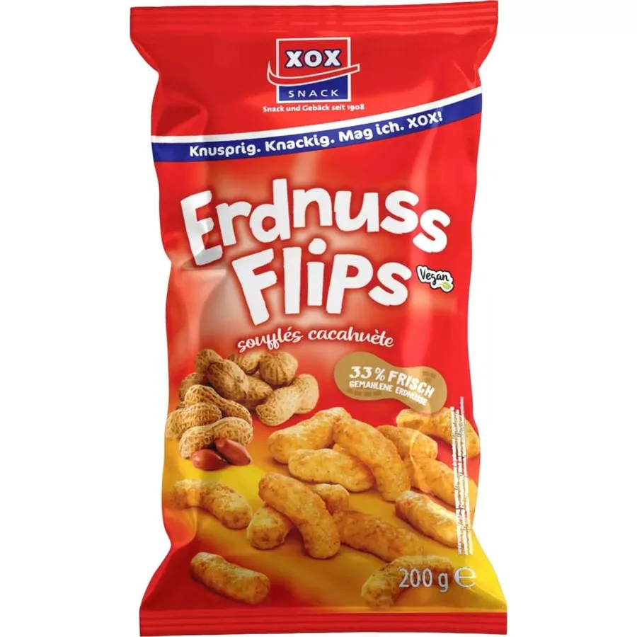 XOX Erdnuss Flips 200g