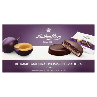 Anthon Berg Blomme i Madeira 192,5g