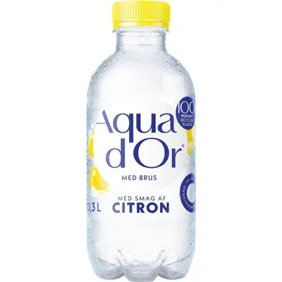 Aqua d'Or med brus Citron 20x300ml Bottle PET