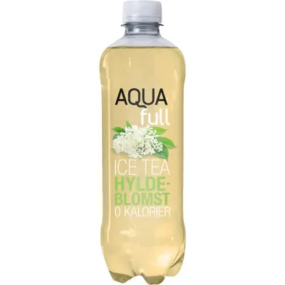 Aqua Full Ice Tea Hyldeblomst 18x500ml Bottle PET - 0 kalorier