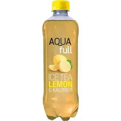 Aqua Full Ice Tea Lemon 18x500ml Bottle PET - 0 kalorier