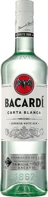 Bacardi Carta Blanca Rum 37,5% - 0,7l