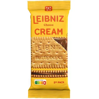 Bahlsen Leibniz Cream Choco 2x16g