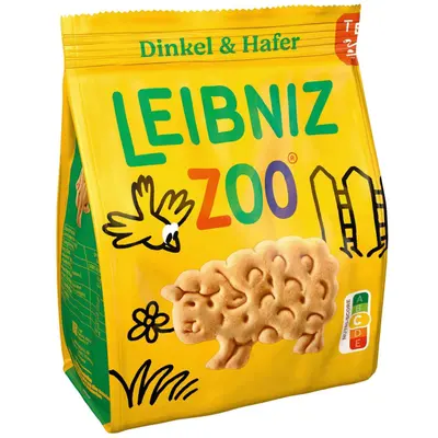 Bahlsen Leibniz Zoo Dinkel & Hafer 125g