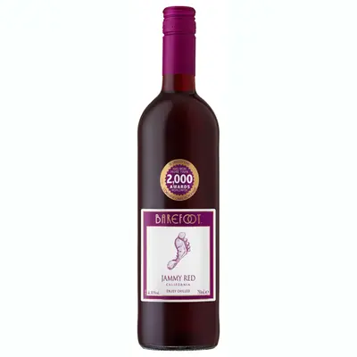 Barefoot Jammy Red 10,5% - 0,75l