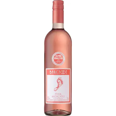 Barefoot Pink Moscato 9% - 0,75l