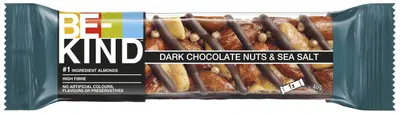 Be-Kind Dark Chocolate Nuts & Sea Salt 40g
