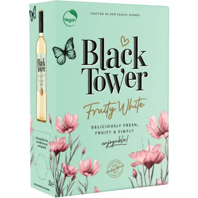Black Tower Fruity White 10% - 3l BiB