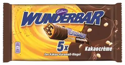 Cadbury Wunderbar Kakaocrème 5-pack 185g