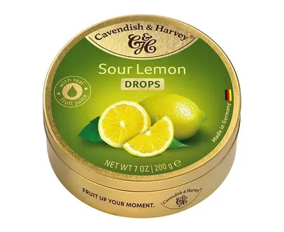 Cavendish & Harvey Sour Lemon Drops 200g