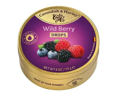 Cavendish & Harvey Wild Berry Drops 175g
