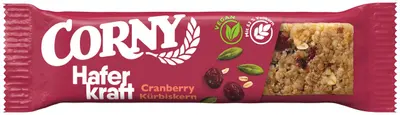 Corny Haferkraft Cranberry Kürbiskern 50g - vegan
