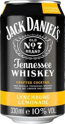 DPG Jack Daniel's & Lynchburg Lemonade 10% 12x330ml Can