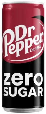 Dr Pepper Zero Sugar 24x330ml Can