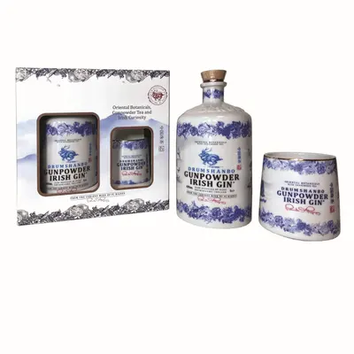 Drumshanbo Gunpowder Irish Gin Ceramic Cup GB 43% - 1l