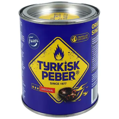 Fazer Tyrkisk Peber Original 375g TIN