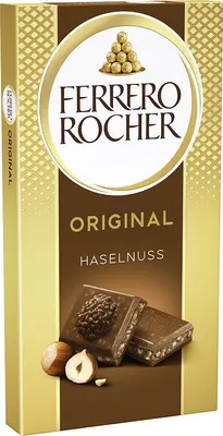Ferrero Rocher Tafel Original Haselnuss 90g