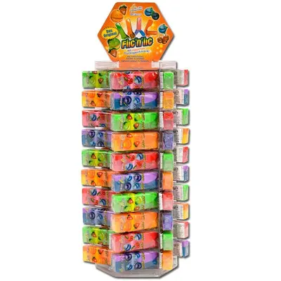 Flic'n'Lic Lollipops Tower 100 pcs. 1,4kg