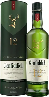 Glenfiddich 12YO Whisky 40% - 0,7l