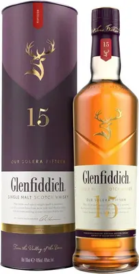 Glenfiddich 15YO Whisky 40% - 0,7l
