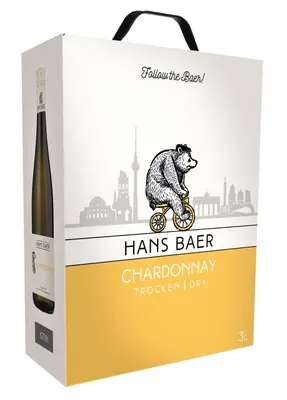 Hans Baer Chardonnay trocken 12% - 3l BiB