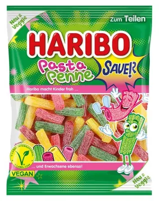 Haribo Pasta Penne Sauer 160g - vegan